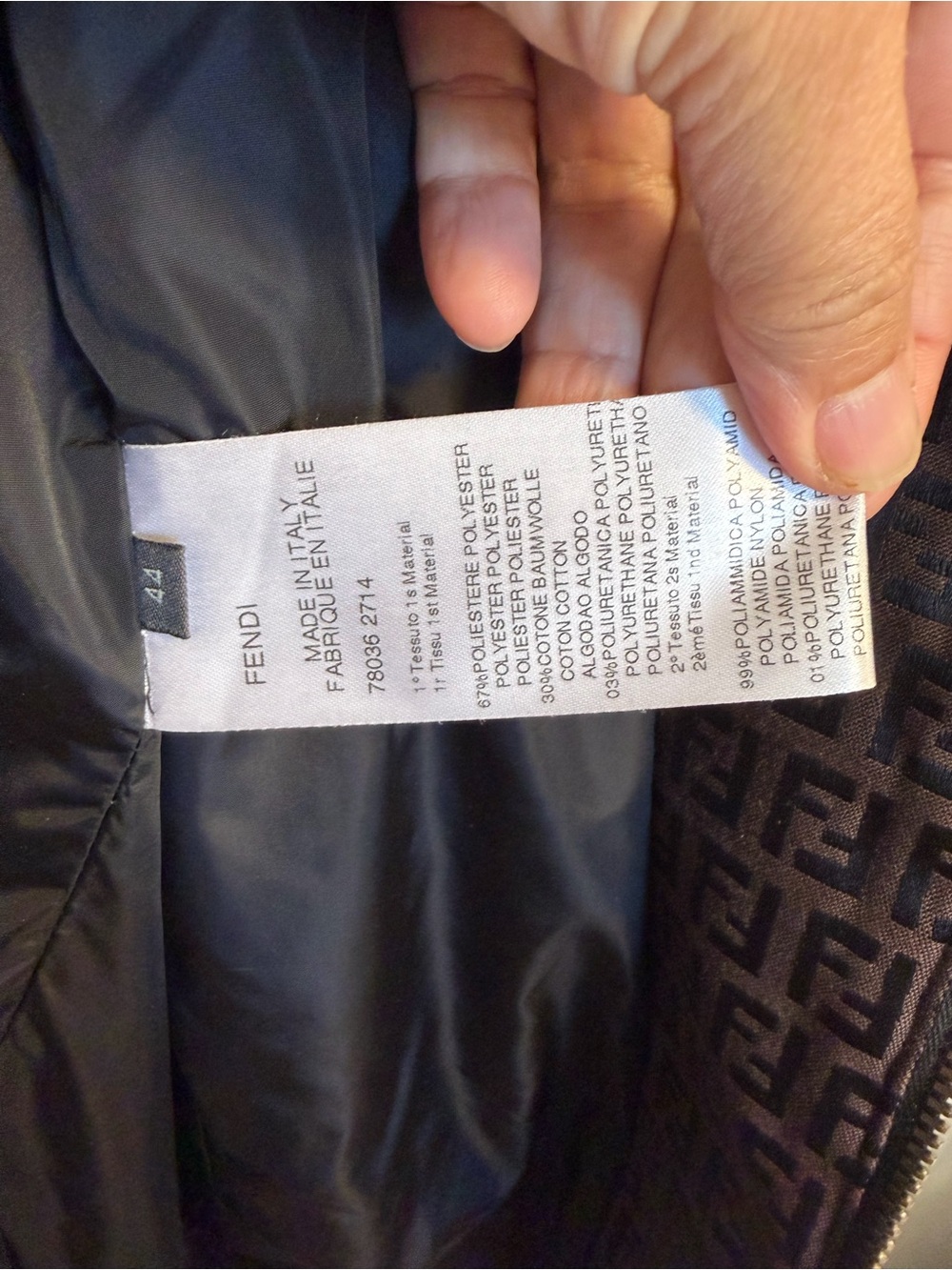 🩷Authentic Fendi Monogram Jacket❤️ - Picture 5 of 9